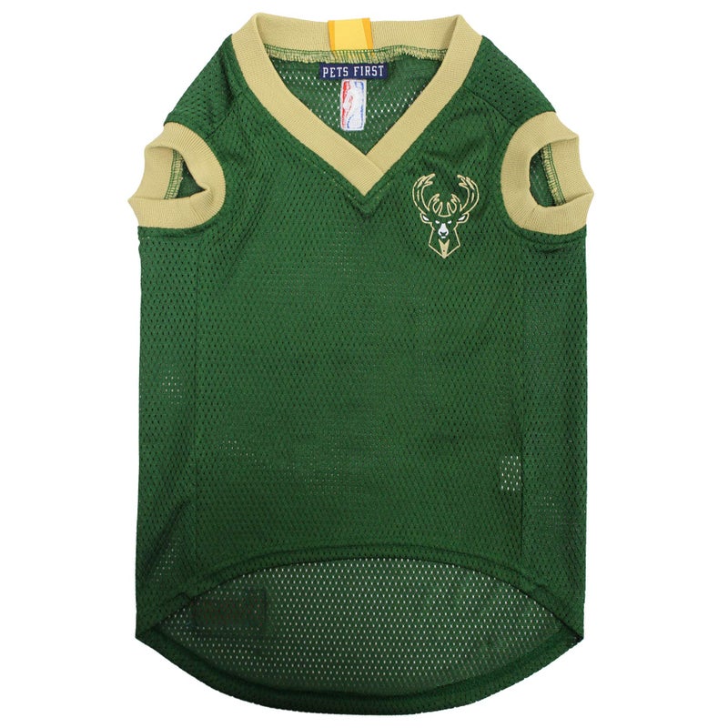 Pets First NBA MILWAUKEE BUCKS DOG Jersey, X-Small - Tank Top Basketball Pet Jersey - Image 2